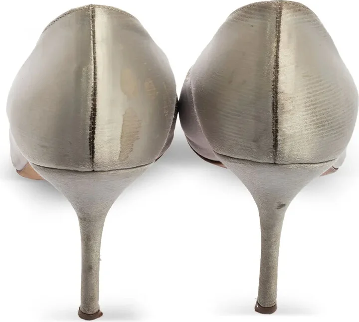 90mm Leather Pumps - Image 3