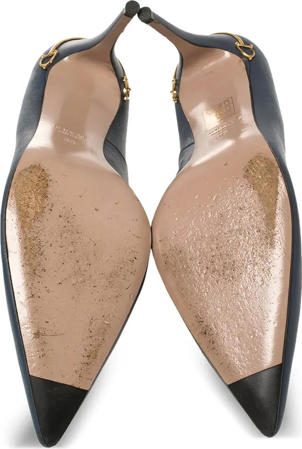90mm Leather Pumps - Image 5