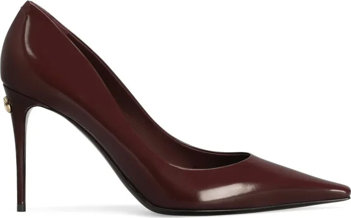 90mm Leather Pumps