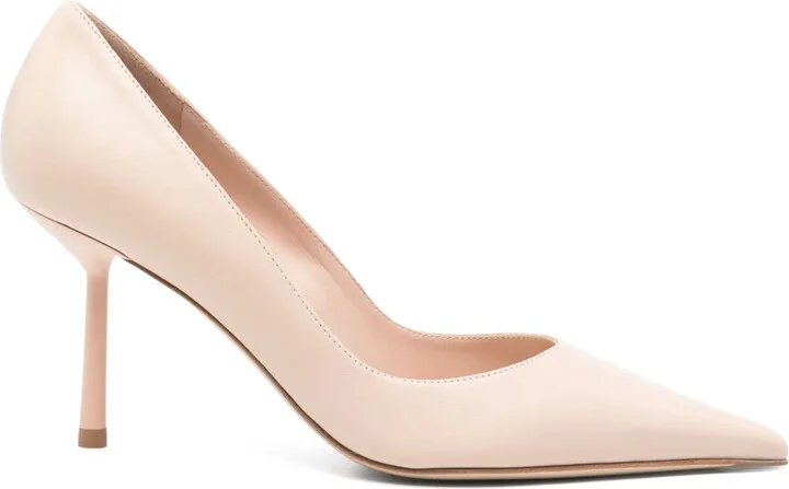 90mm Leather Pumps