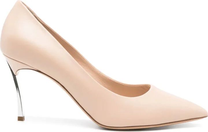 90mm Leather Pumps