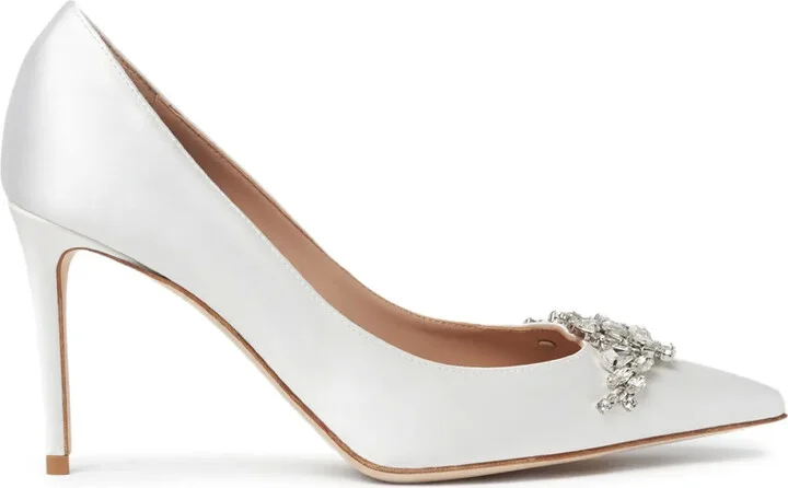 90mm Leather Pumps