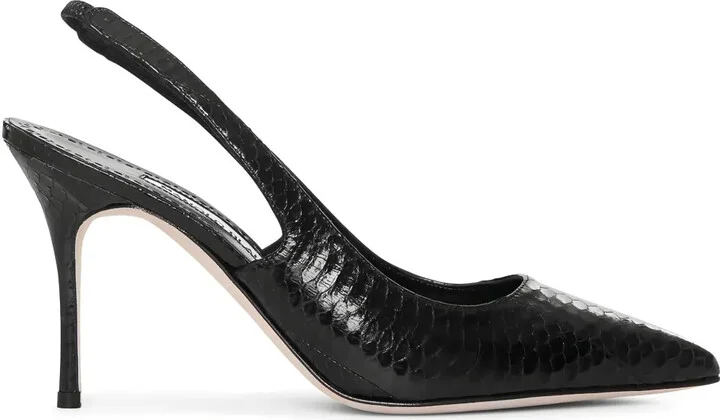 90mm Leather Pumps