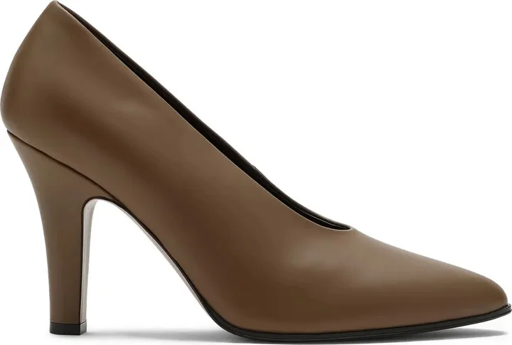 90mm Leather Pumps