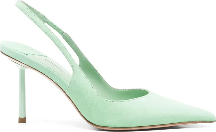 90mm Leather Pumps