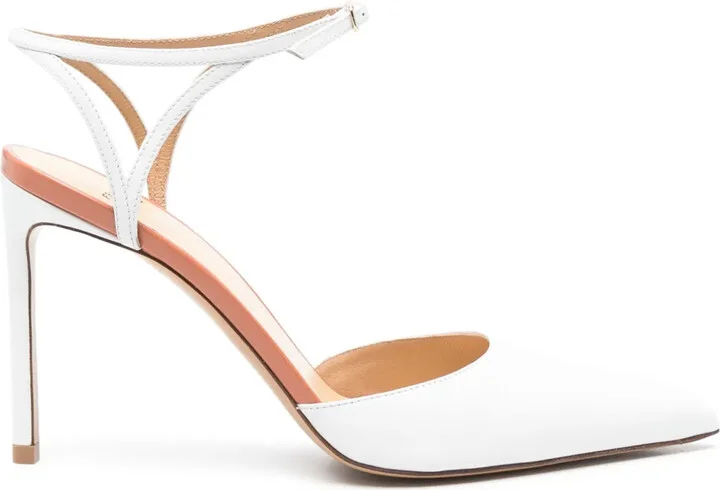 90mm Leather Pumps