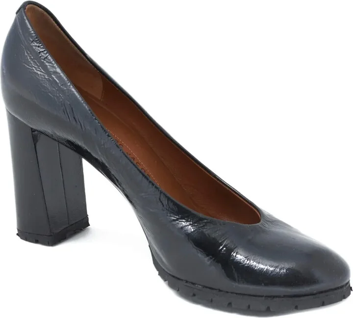 90mm Leather Pumps