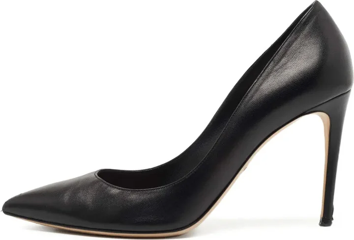 90mm Leather Pumps