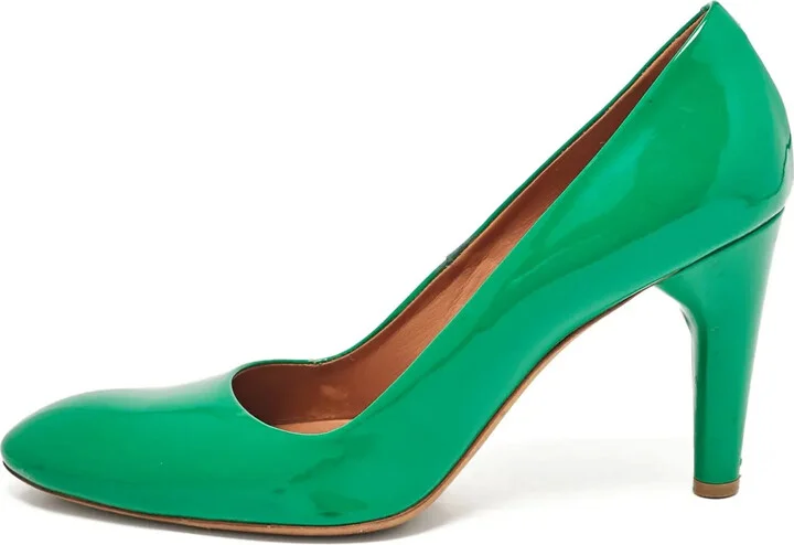90mm Leather Pumps