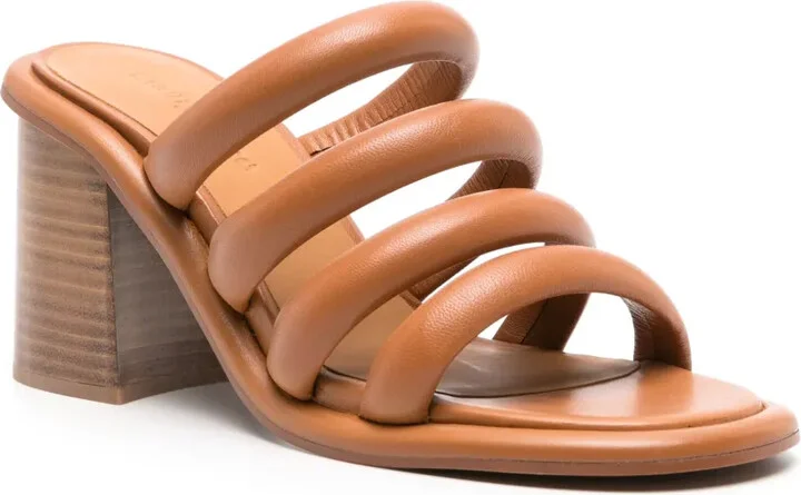 90mm Leather Sandals - Image 2