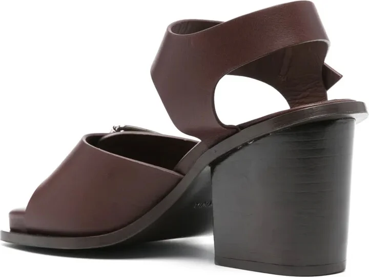 90mm Leather Sandals - Image 3