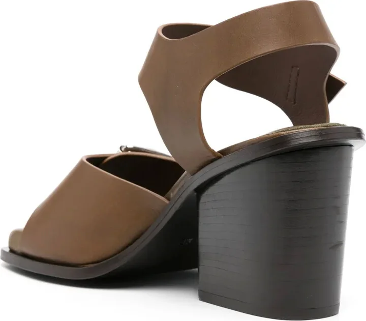 90mm Leather Sandals - Image 3