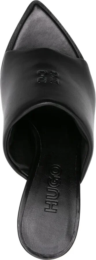90mm Leather Sandals - Image 4