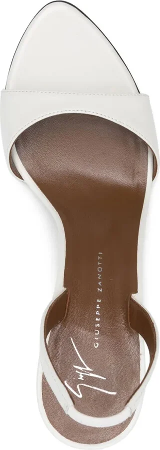 90mm Leather Sandals - Image 4