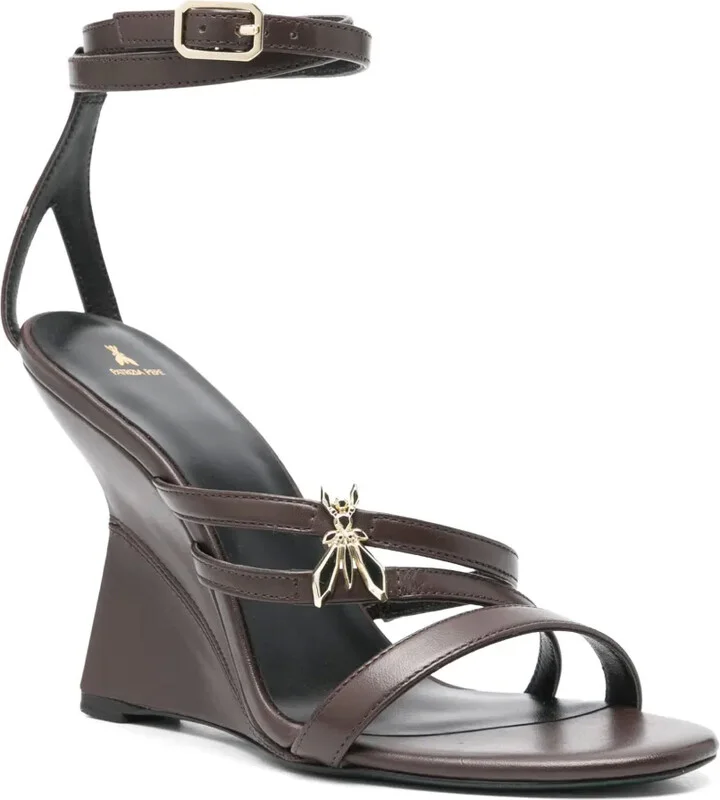 90mm Leather Sandals - Image 2