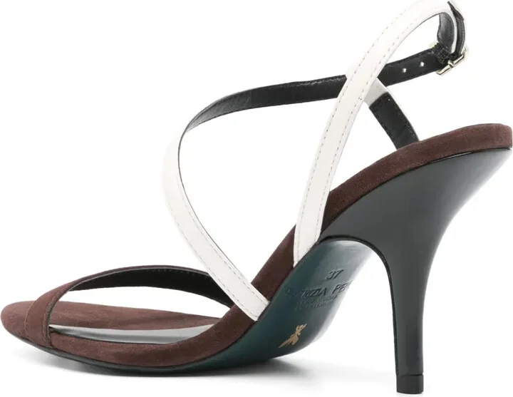 90mm Leather Sandals - Image 3