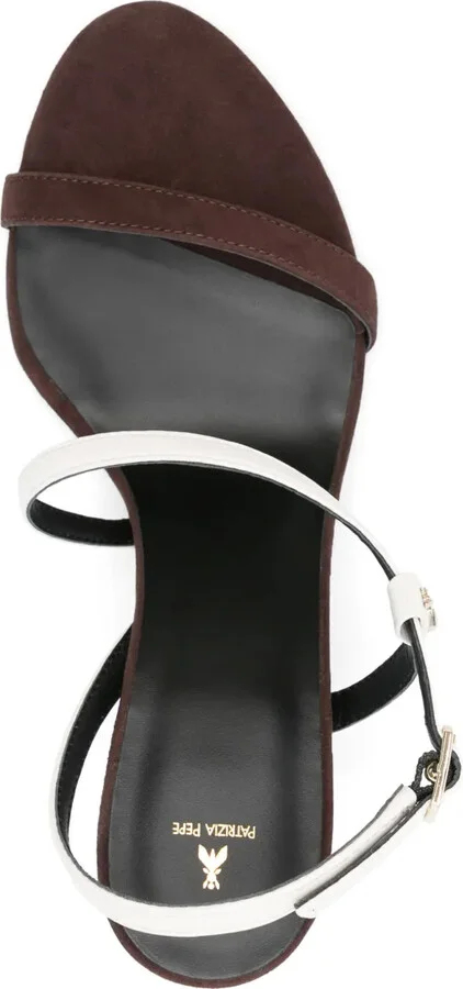90mm Leather Sandals - Image 4