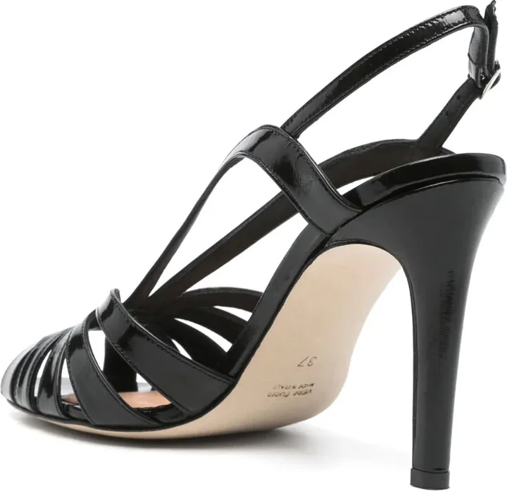 90mm Leather Sandals - Image 3