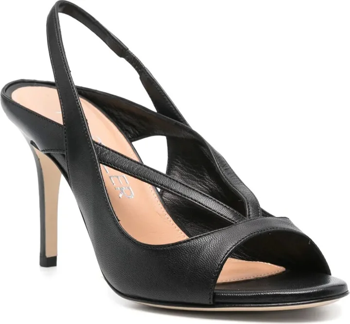 90mm Leather Sandals - Image 2