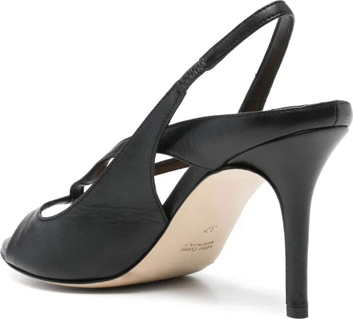 90mm Leather Sandals - Image 3