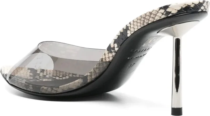 90mm Leather Sandals - Image 3
