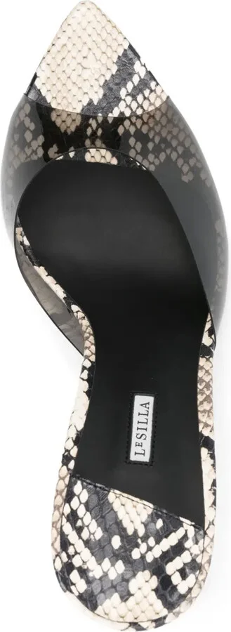 90mm Leather Sandals - Image 4