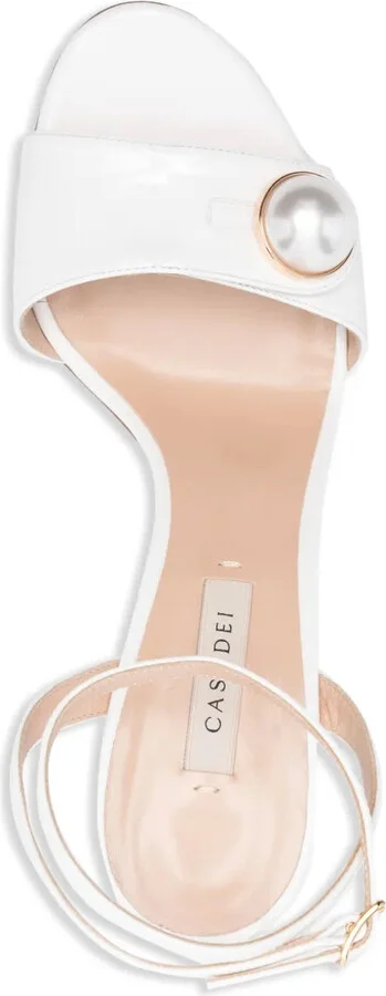 90mm Leather Sandals - Image 4