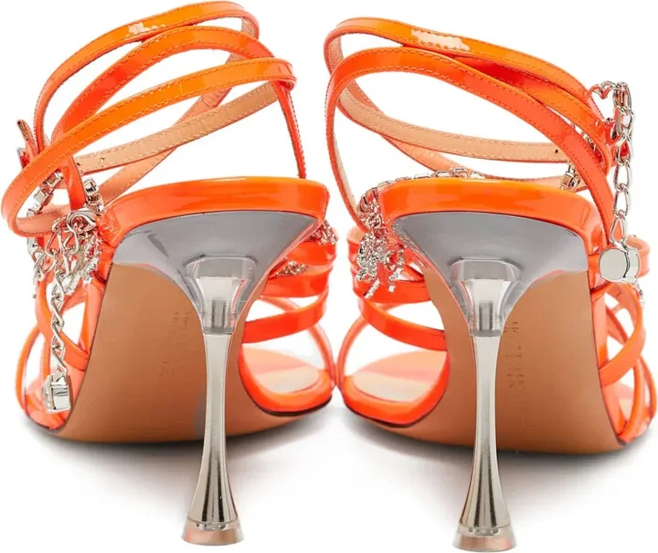 90mm Leather Sandals - Image 3