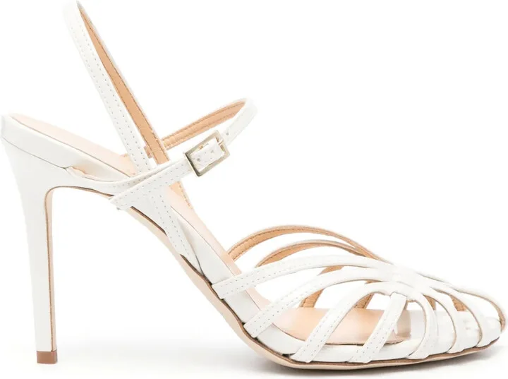 90mm Leather Sandals