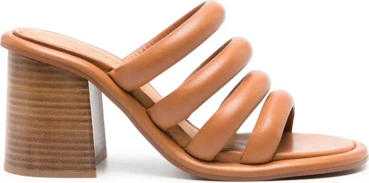 90mm Leather Sandals