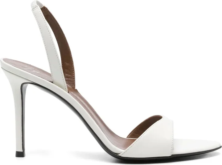 90mm Leather Sandals