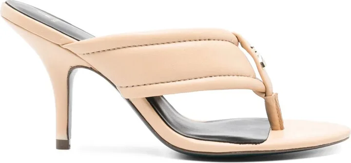 90mm Leather Sandals