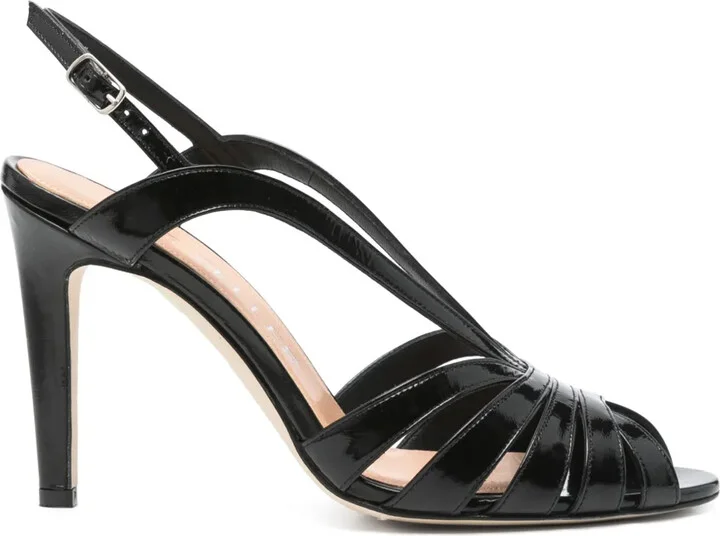 90mm Leather Sandals