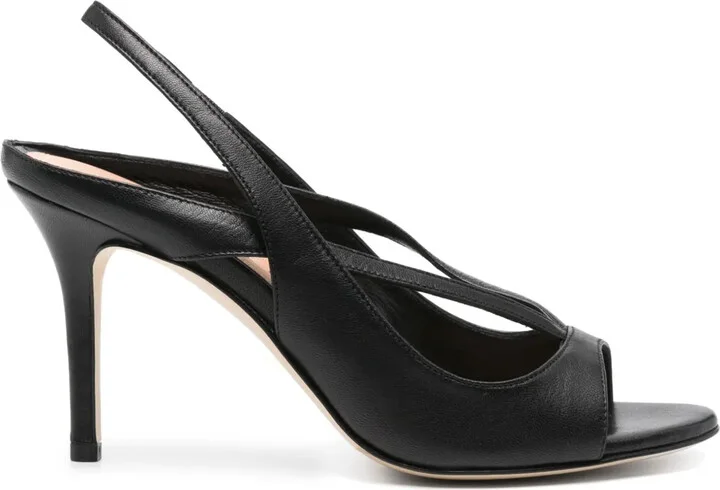 90mm Leather Sandals
