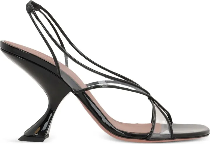 90mm Lena sculpted-heel heeled sandals