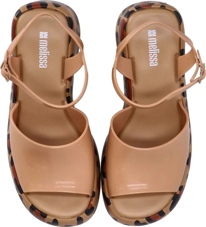 90mm Lina leopard-print platform sandals - Image 4