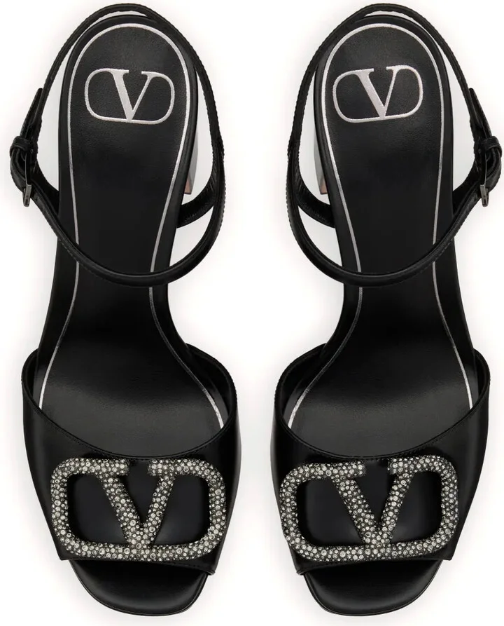 90mm Logo embellishment sandals - Image 4