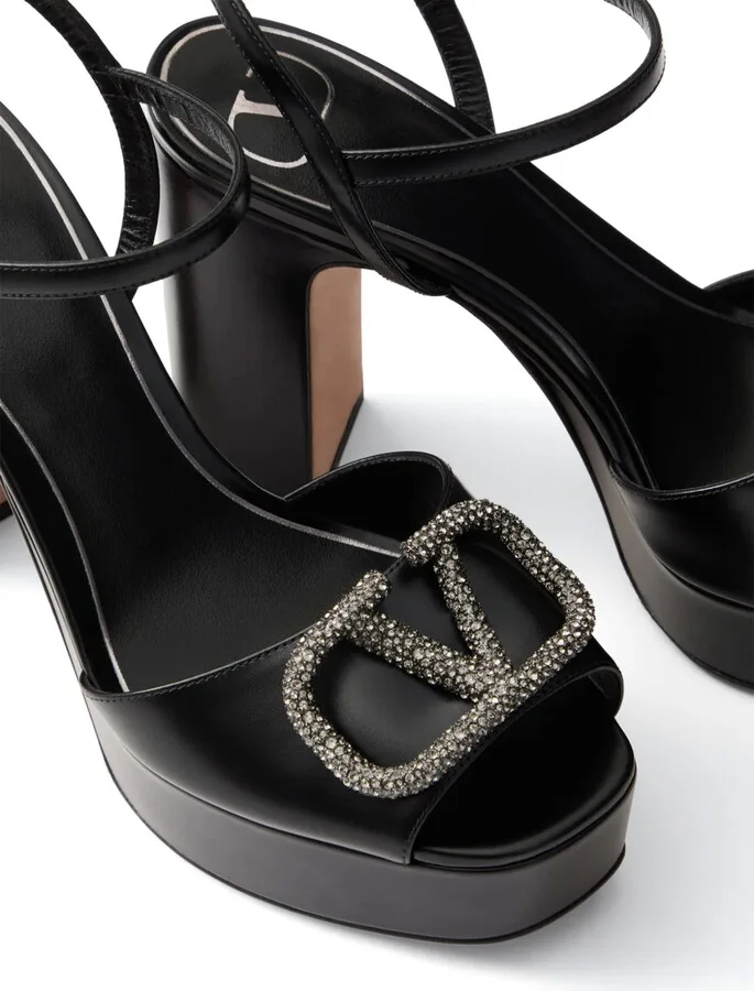 90mm Logo embellishment sandals - Image 5