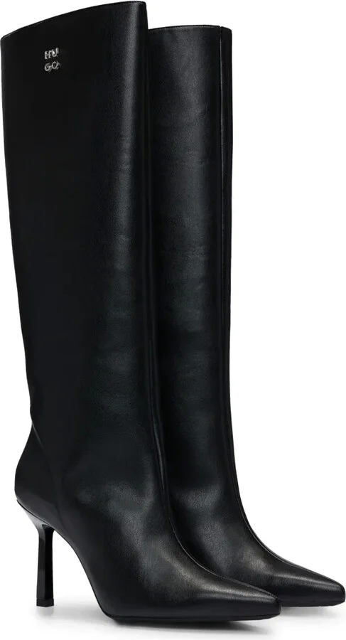 90mm Logo-Lettering Boots - Image 2