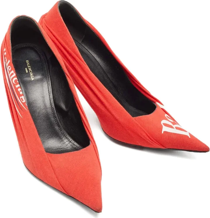 90mm Logo-Print Pumps - Image 2