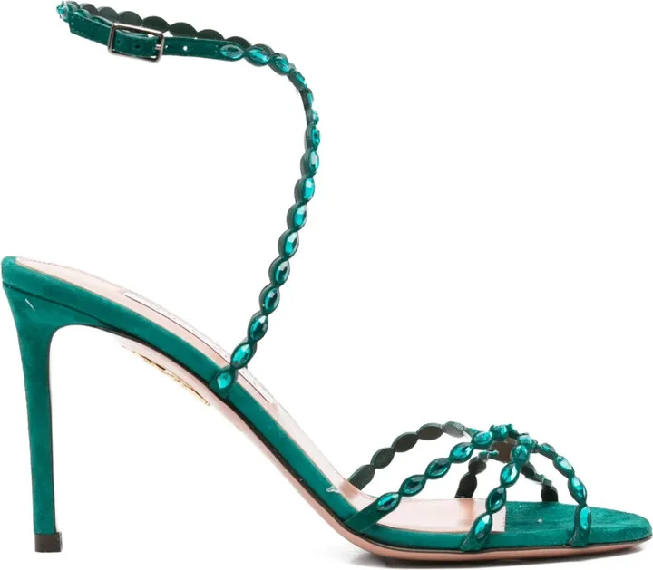 90mm Love Struck embellished stiletto sandals