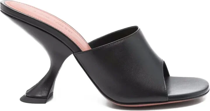 90mm Lupita sculpted heel sandals