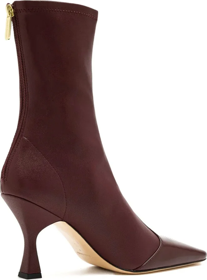 90mm Maverick zip-detail leather ankle boots - Image 2