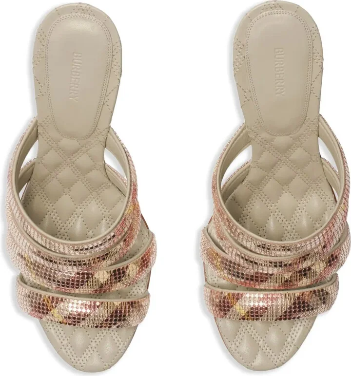 90mm Mesh-Strap Sandals - Image 4