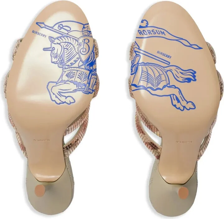 90mm Mesh-Strap Sandals - Image 5