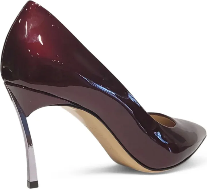 90mm Metallic-Heel Pointed-Toe Pumps - Image 4