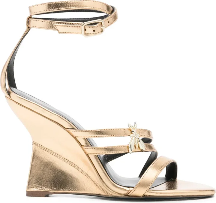 90mm Metallic Sandals
