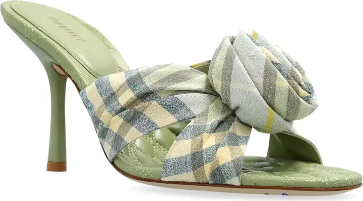 90mm Mews Rose mules - Image 2