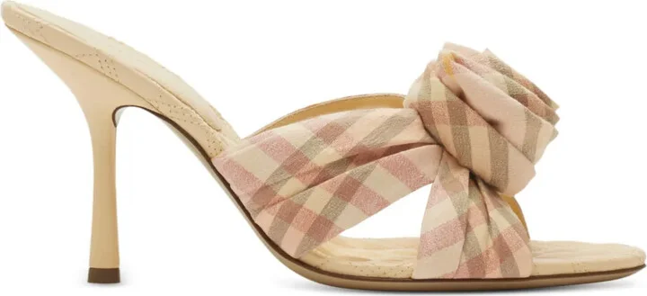 90mm Mews Rose mules