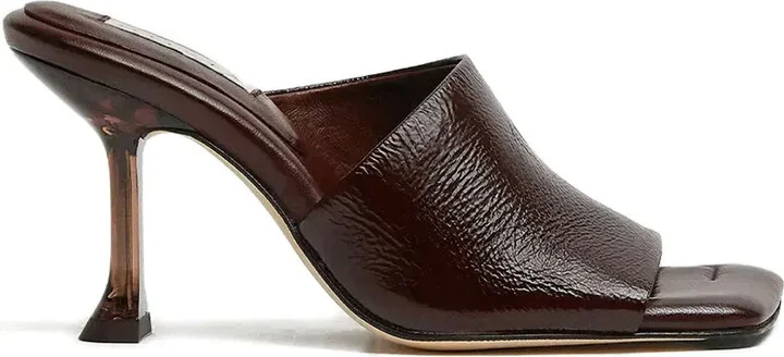 90mm Miri square-toe sandals